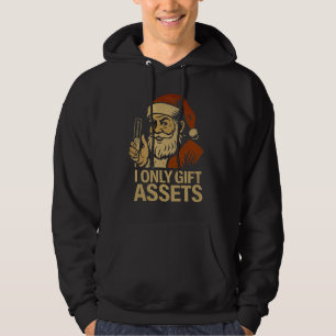 Sudadera I Only Gift Assets™ Crypto Blockchain Papá Noel