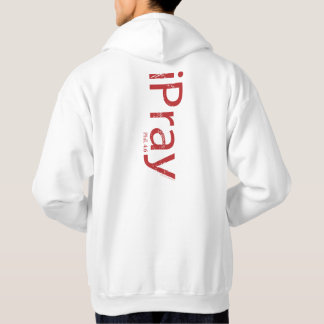 Sudadera I PRAY - Filipenses 4:6 MOLETON