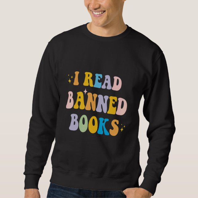 Sudadera I Read Banned Books Costume  Week Librarian Reader (Anverso)