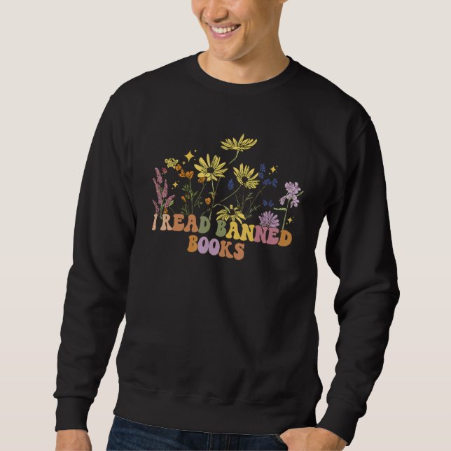 Sudadera I Read Banned Books Week Librarian Freadom Reader  (Anverso)