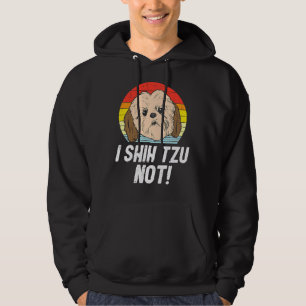 Sudadera I Shih Tzu Not Sunset Retro Animal Mascota Perro D