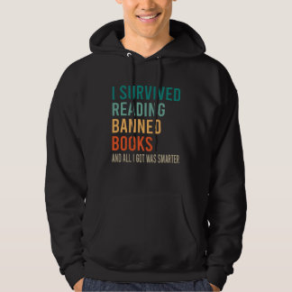 Sudadera I Survived Reading Banned Books Book Bookaholic