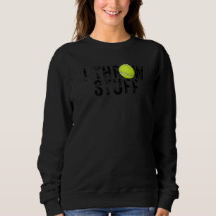 Sudadera I Throw Studs Tennis Player Tennis Tennis Entrenad