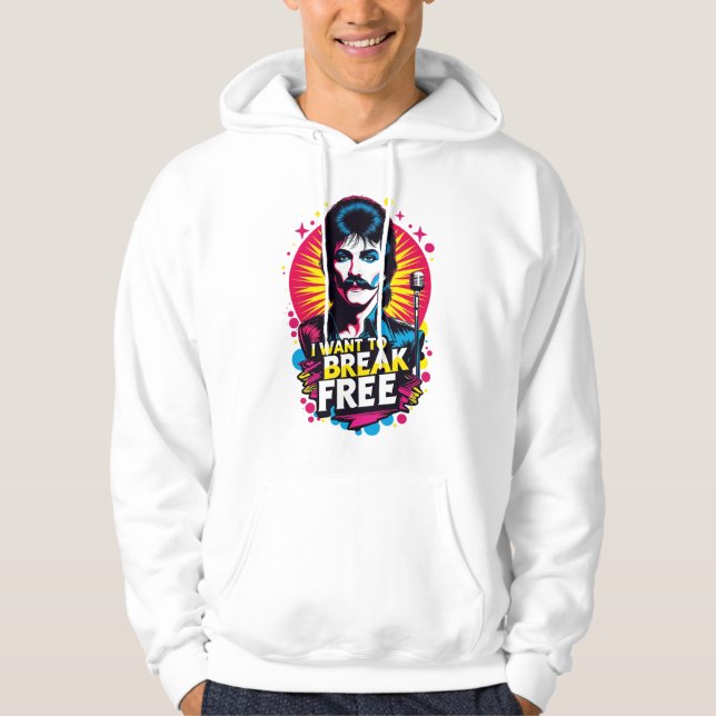 Sudadera I Want to Break Free (Anverso)