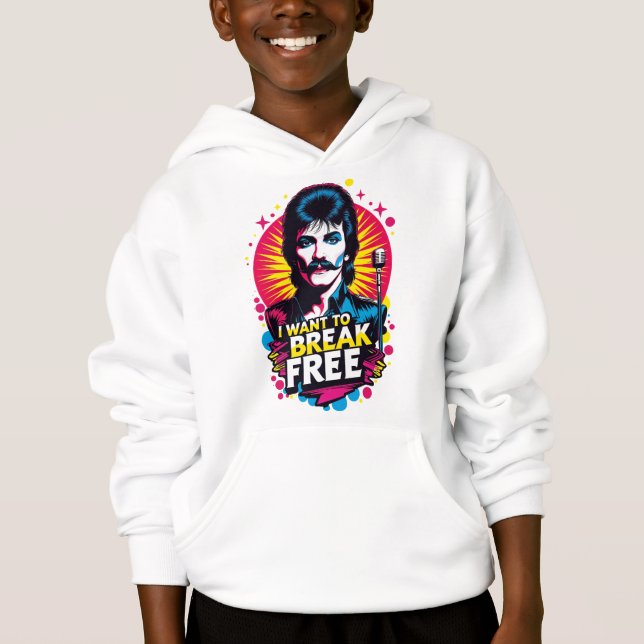 Sudadera I Want to Break Free (Anverso)
