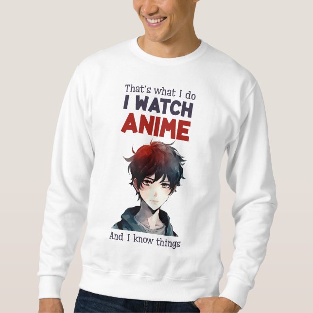 Sudadera i watch Anime (Anverso)