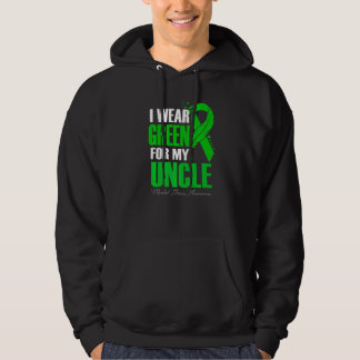 Sudadera I Wear Green For My Uncle Mental Illness Awareness