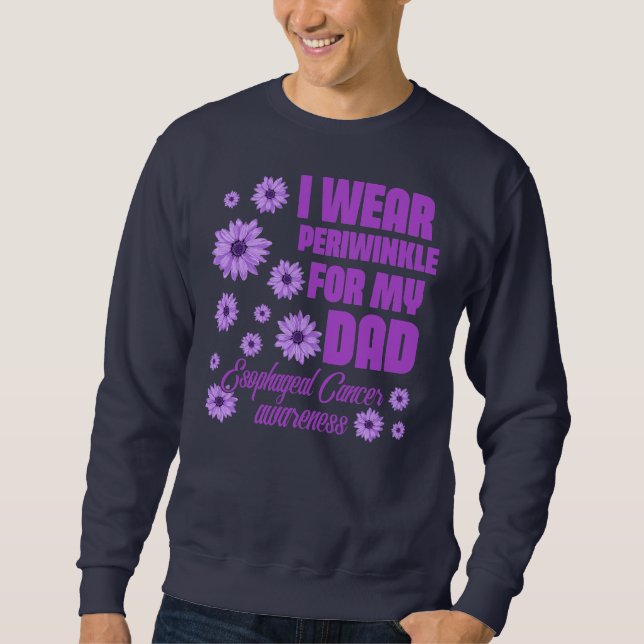 Sudadera I Wear Periwinkle For My Dad  (Anverso)