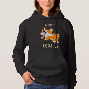 Sudadera I X M Ilustracion Corgeous Cute Corgi