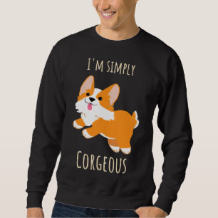 Sudadera I X M Ilustracion Corgeous Cute Corgi