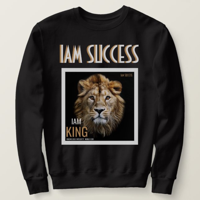 Sudadera IAM KING T-Shirt (Anverso del diseño)