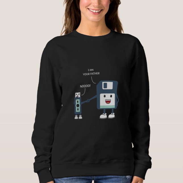 Sudadera I'am your father nerd geek programmer it (Anverso)