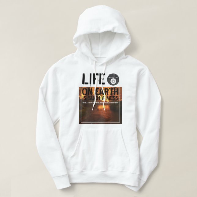 SUDADERA IBONELTD. VIDA EN LA TIERRA 4 (Diseño del anverso)