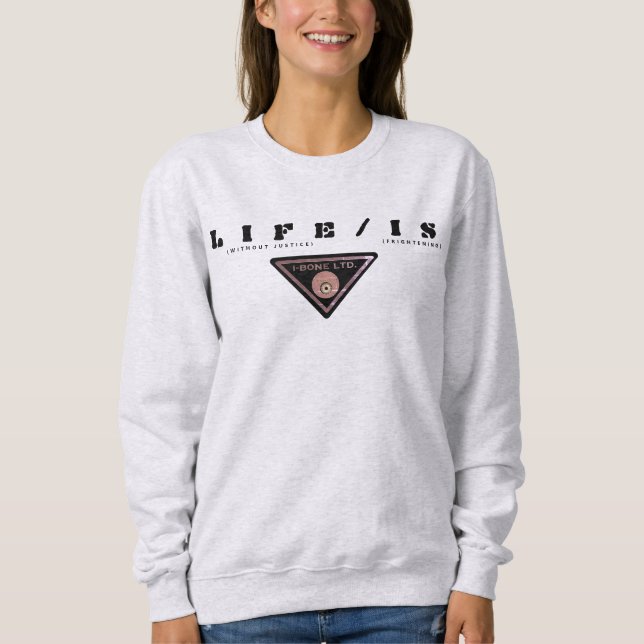 SUDADERA IBONELTD. VIDA/ES ASH (Anverso)