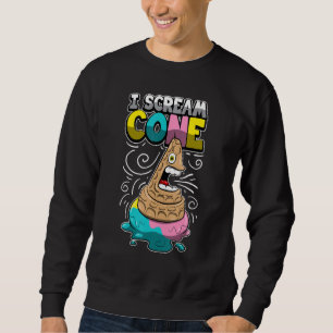 Sudadera Ice Cream Pun Funny Traffic Cong Safety Sig