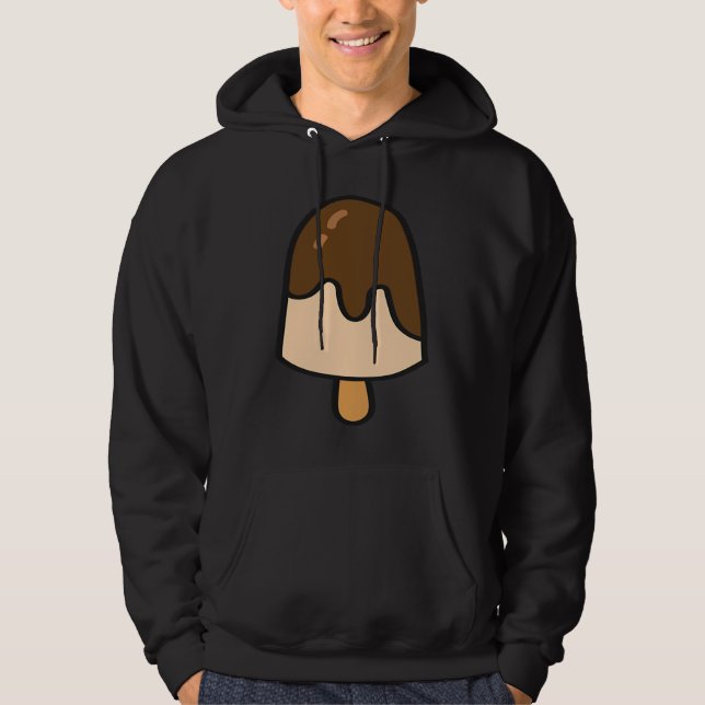 Sudadera Ice Cream Summer Chocolate Gelato  Ice Cream (Anverso)