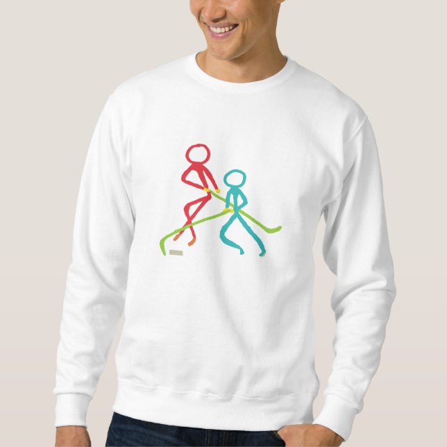 Sudadera Ice Hockey Stickmen (Anverso)