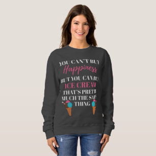 Sudadera Icecream Lover Gift Helicóptero Compra Felicidad