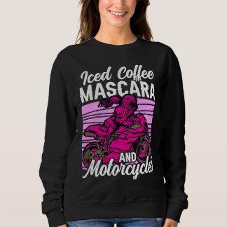 Sudadera Iced Coffee Mascara and motorcycles