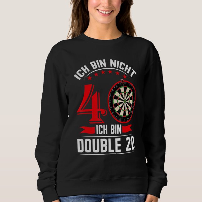 Sudadera Ich Bin Nicht 40 Ich Bin Doppel 20 Club Der Old Ba (Anverso)