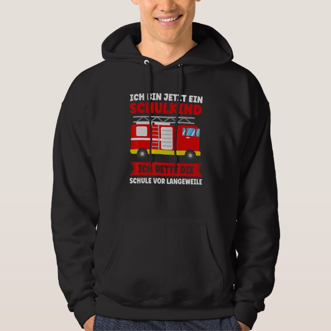 Sudadera Ich Bin Schulkind Ich Rette Profesor (Anverso)