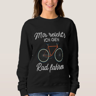 Sudadera Ich Geh Fahrradfahren Mtb E Bike de Mir Reicht