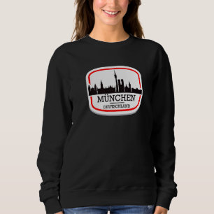 Sudadera Ich Liebe München Tee Guay Múnich Skyline Graphic