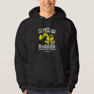 Sudadera Ich Schnarche Nicht Ich Träume Dass Ich Ein Digger