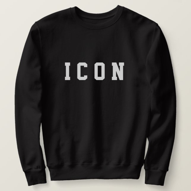 Sudadera icono (Anverso del diseño)