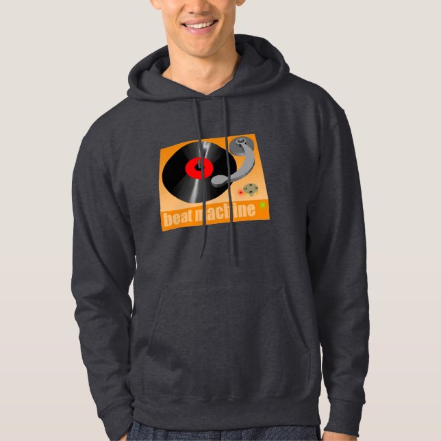 Sudadera Icono de la máquina del golpe grande (Anverso)