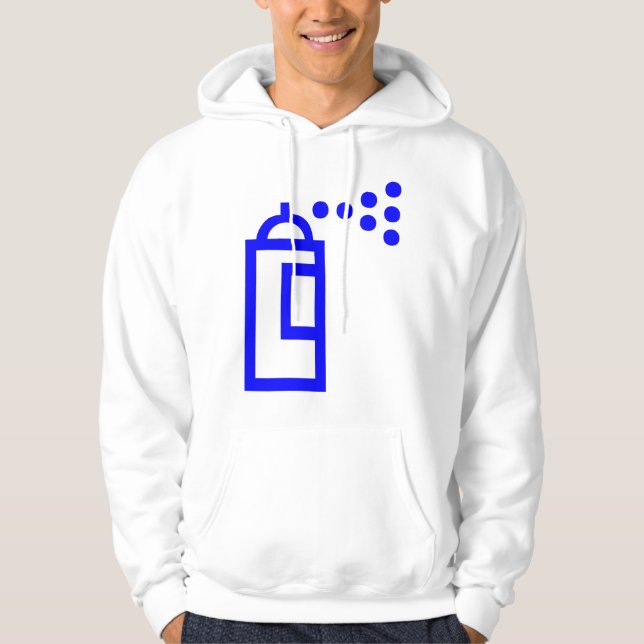 Sudadera Icono de lata de spray (Anverso)