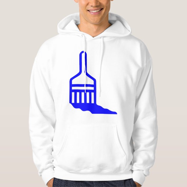 Sudadera Icono de pincel (Anverso)