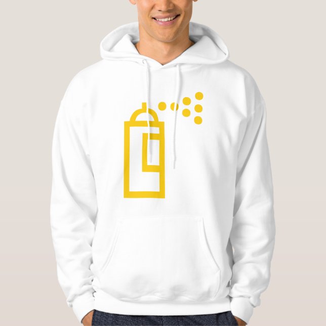 Sudadera Icono de Spray Can (Anverso)