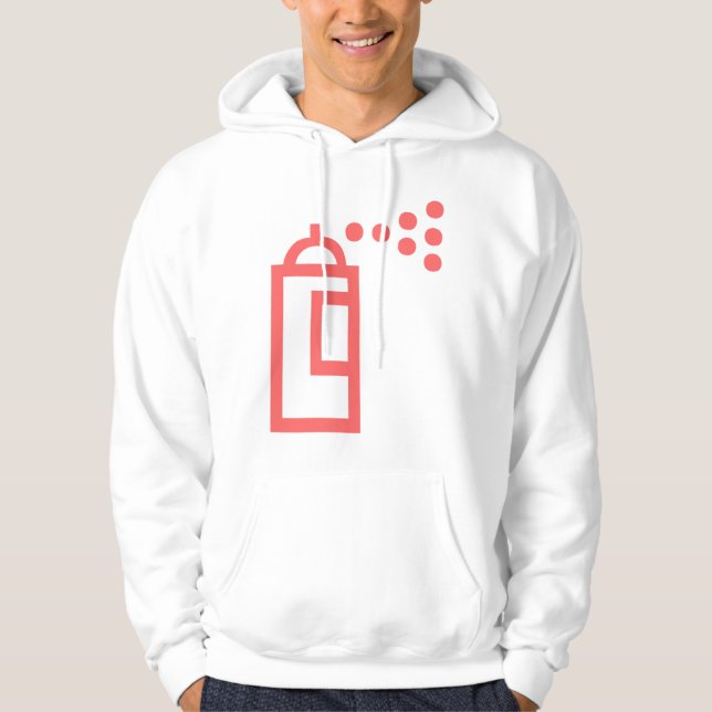Sudadera Icono de Spray Can (Anverso)