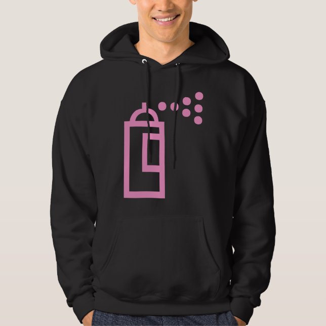 Sudadera Icono de Spray Can (Anverso)