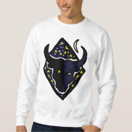 Sudadera Icono de toro de signo de tierra: identidad zodiac