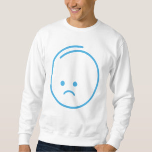 Sudadera Icono de tristeza minimalista