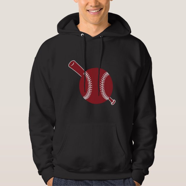 Sudadera Icono del béisbol y el bote (Anverso)
