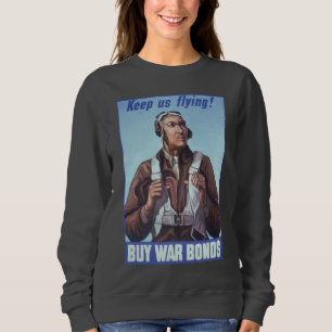 Sudadera Iconos de la Historia Negra: Aviadores de la SGM, 