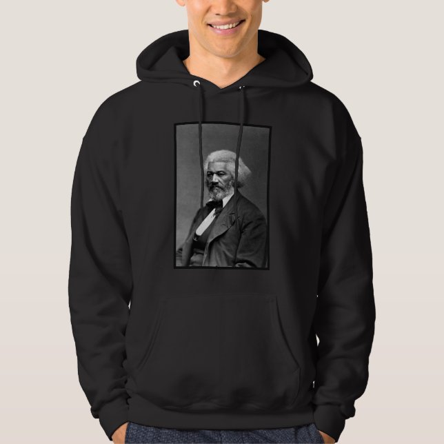 Sudadera Iconos de la Historia Negra: Frederick Douglass an (Anverso)
