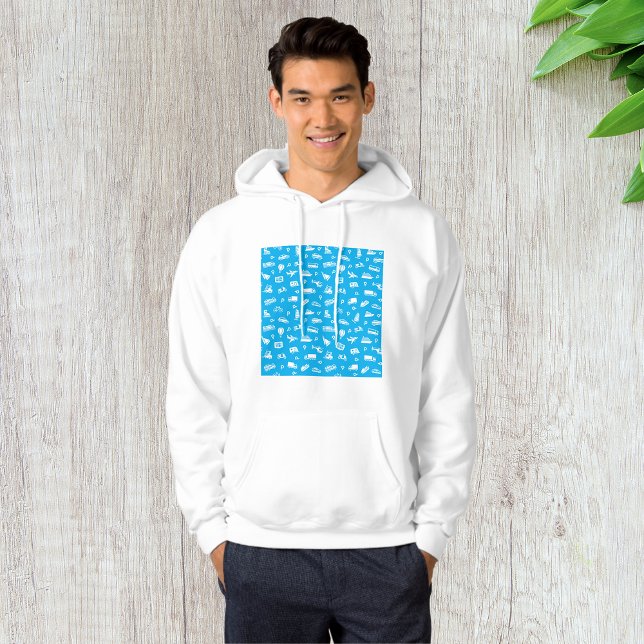 Sudadera Iconos de transporte Mens Hoodie (Subido por el creador)