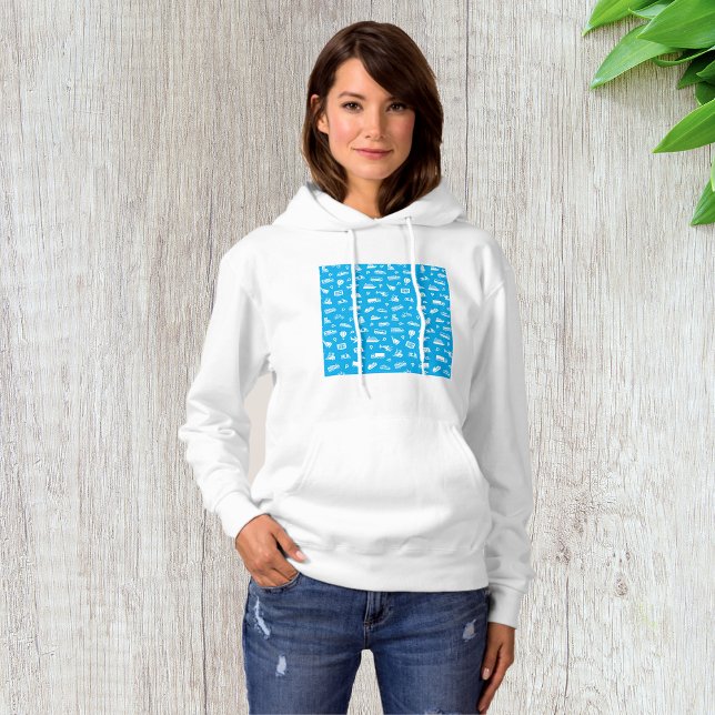 Sudadera Iconos de transporte Mujeres Hoodie (Subido por el creador)