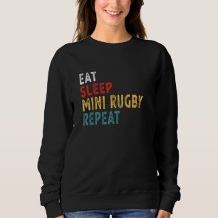Sudadera Ida del jugador de rugby de repetición del Mini Ru
