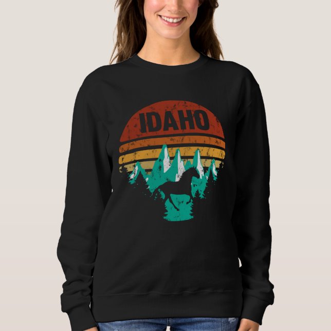 Sudadera Idaho Mountains  For Resident Tourist And Visitor (Anverso)