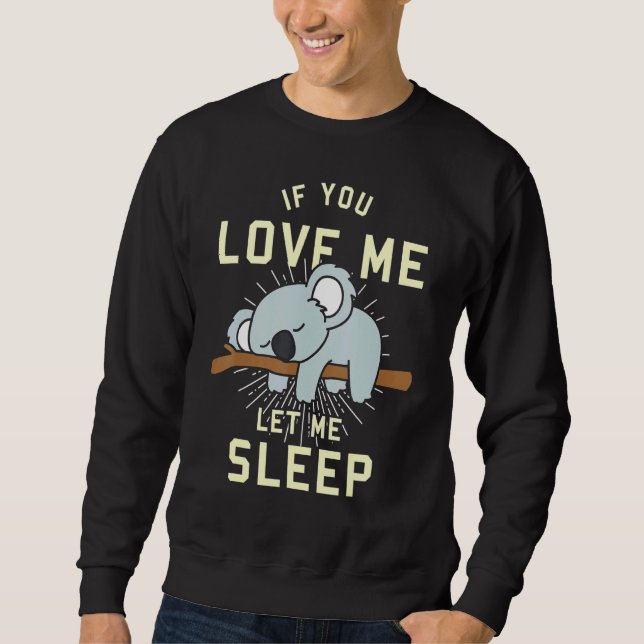 Sudadera Idea animal durmiendo Koala (Anverso)