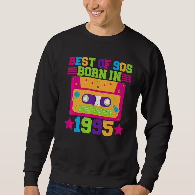 Sudadera Idea de fiesta de cumpleaños retro de lo mejor de  (Anverso)