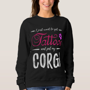 Sudadera Idea de la madre del perro del tatuaje del perro C
