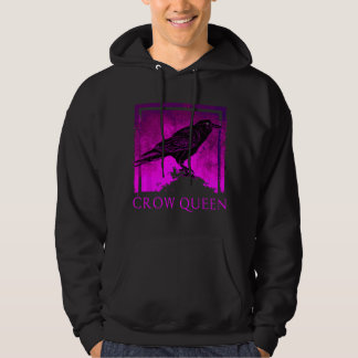 Sudadera Idea de observación de aves de la reina cuervo neg