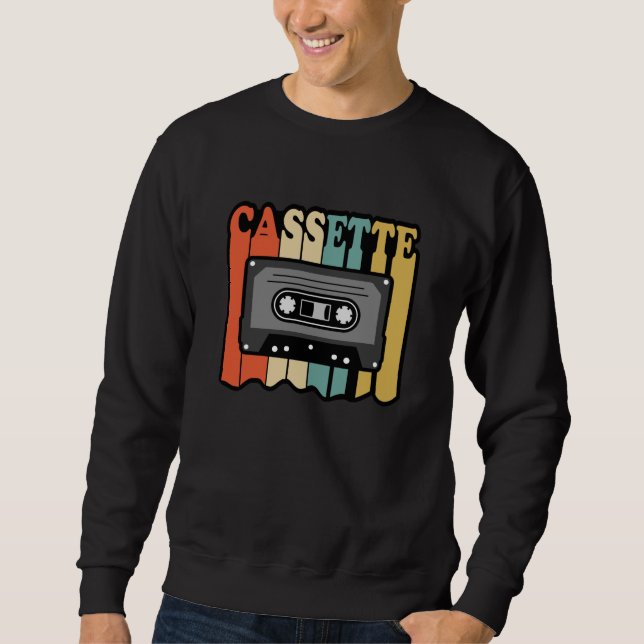 Sudadera Idea de regalo de cumpleaños Retro Cassette 1969 (Anverso)