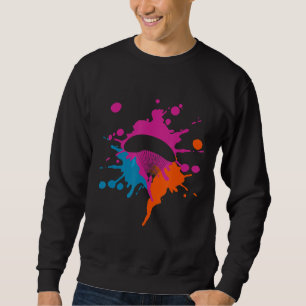 Sudadera Idea De Regalo De Hobby Y Deporte De Salpicadura D